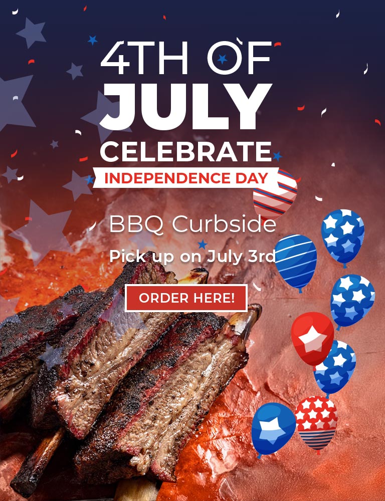 4th of July BBQ Curbdide